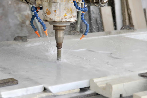 profiling working marble with cn bridge saw