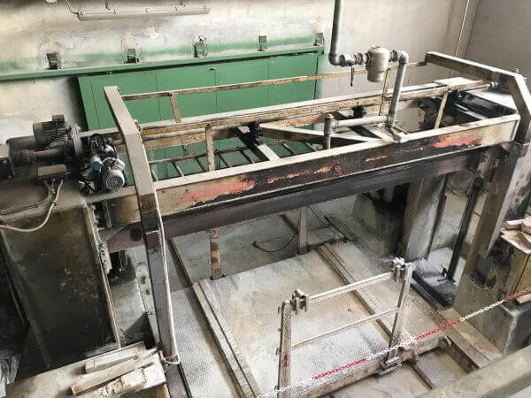 open gang saw used bm marble 10 blades polimacchine